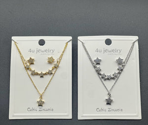 Celestial Star Layered Jewelry Set