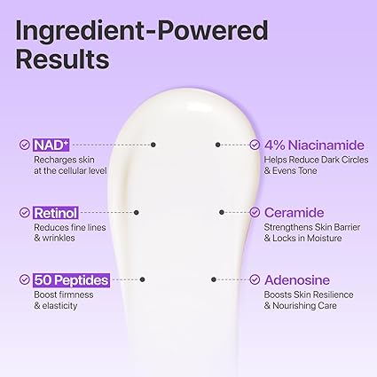 Numbuzin No.9 NAD+ Retinol Volumetox Eye Cream