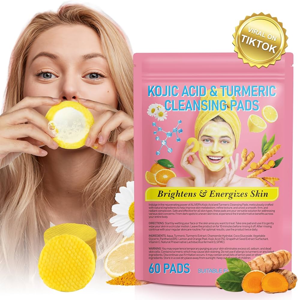 Turmeric Acid Cleaning Pads