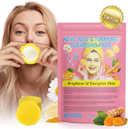 Turmeric Acid Cleaning Pads