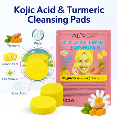Turmeric Acid Cleaning Pads