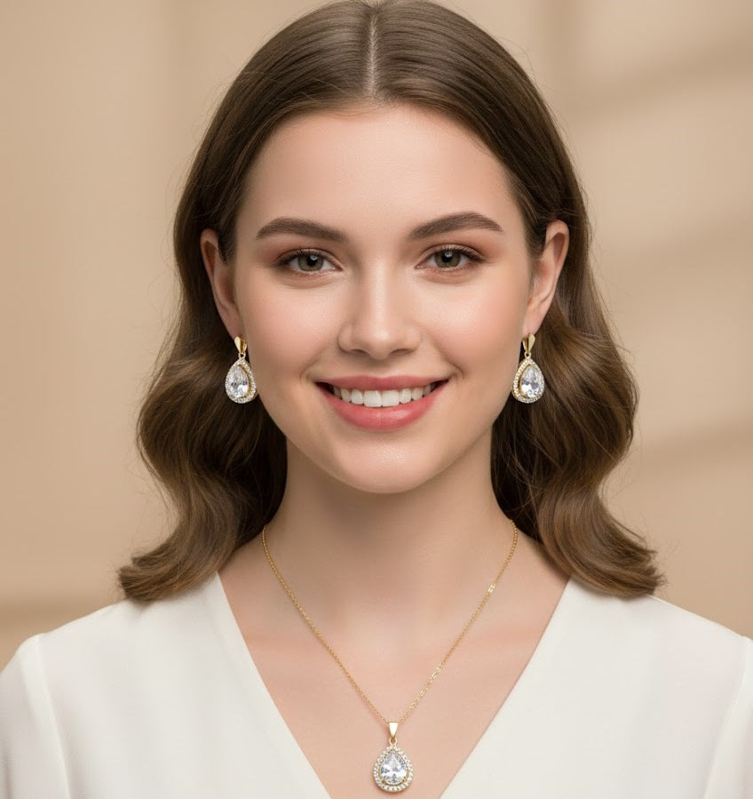 Royal Teardrop Elegance Set