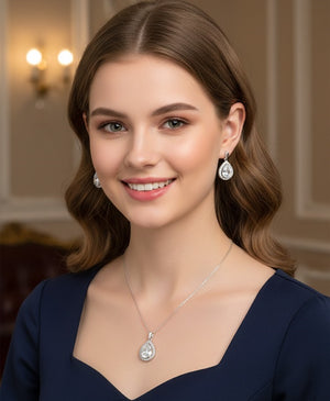 Royal Teardrop Elegance Set